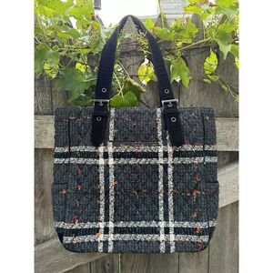 Vera Bradley Shoulder/Tote Bag Checkered Style Great Condition
